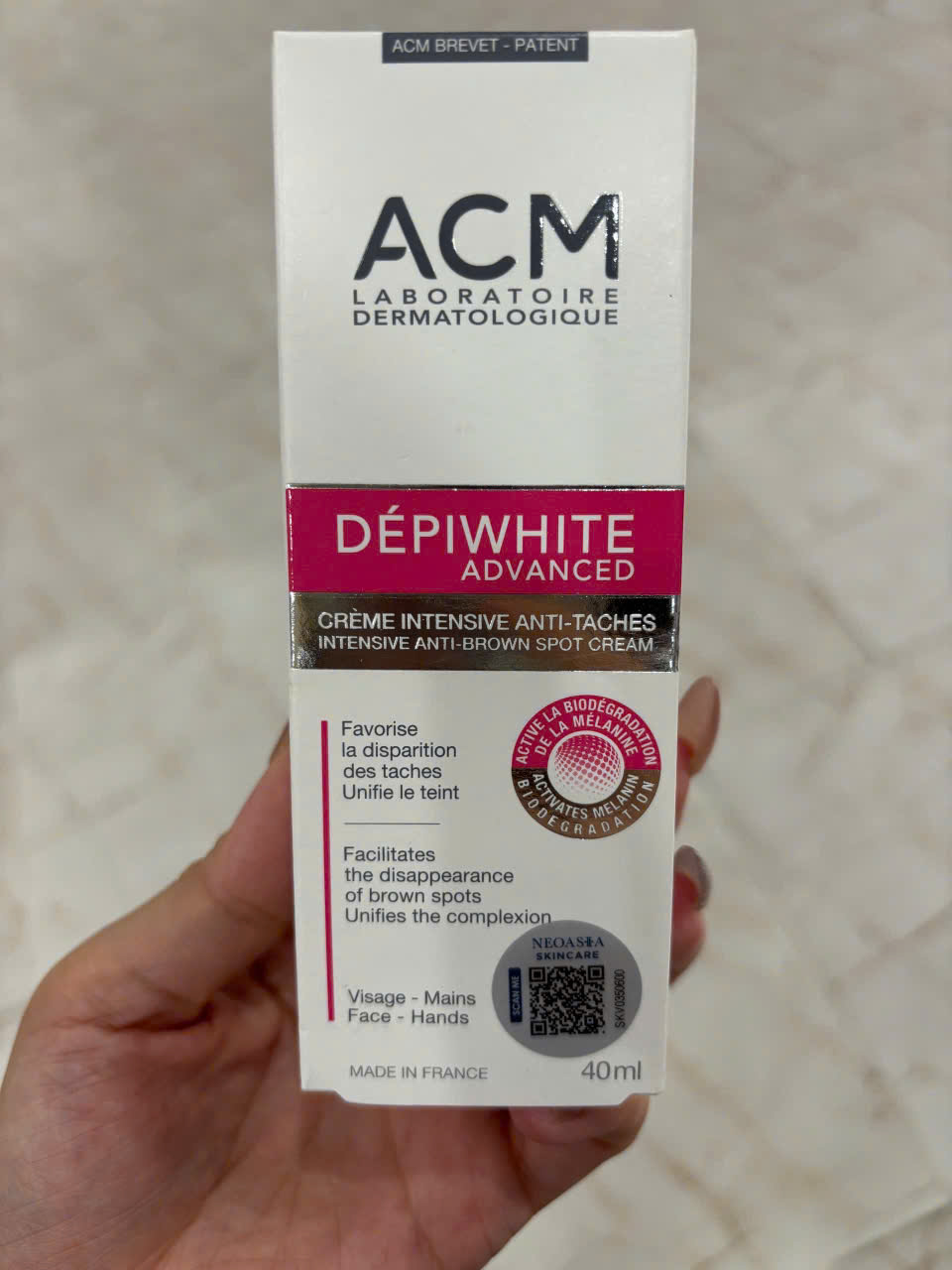 Kem trị nám ACM Depiwhite Advanced 40ml