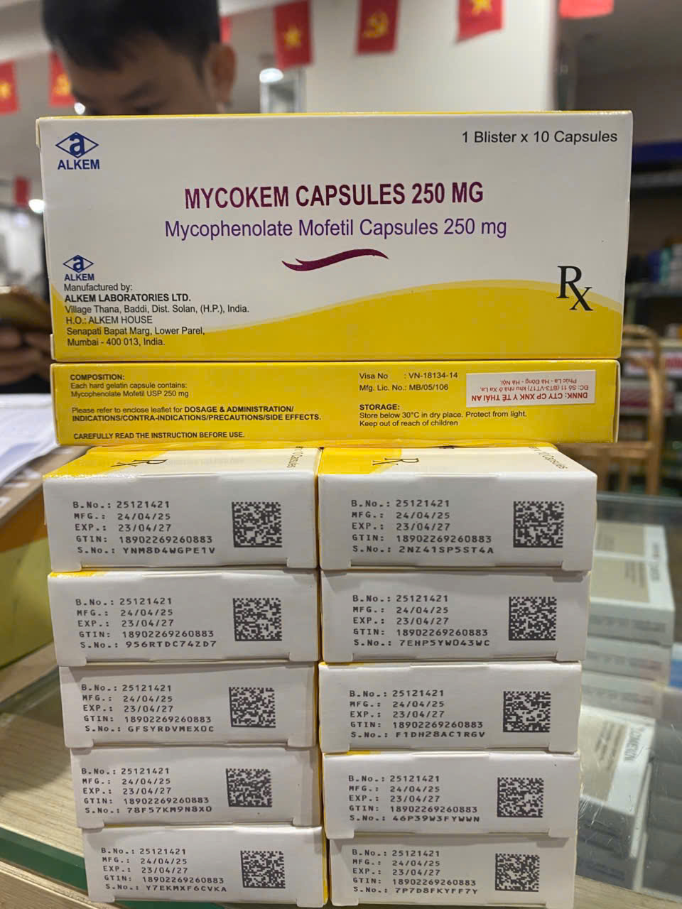 Mycokem 250mg
