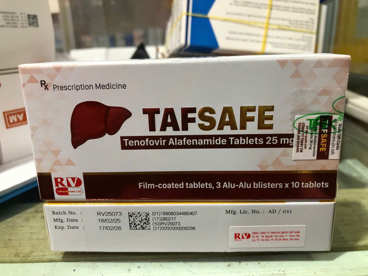 Tafsafe 25mg