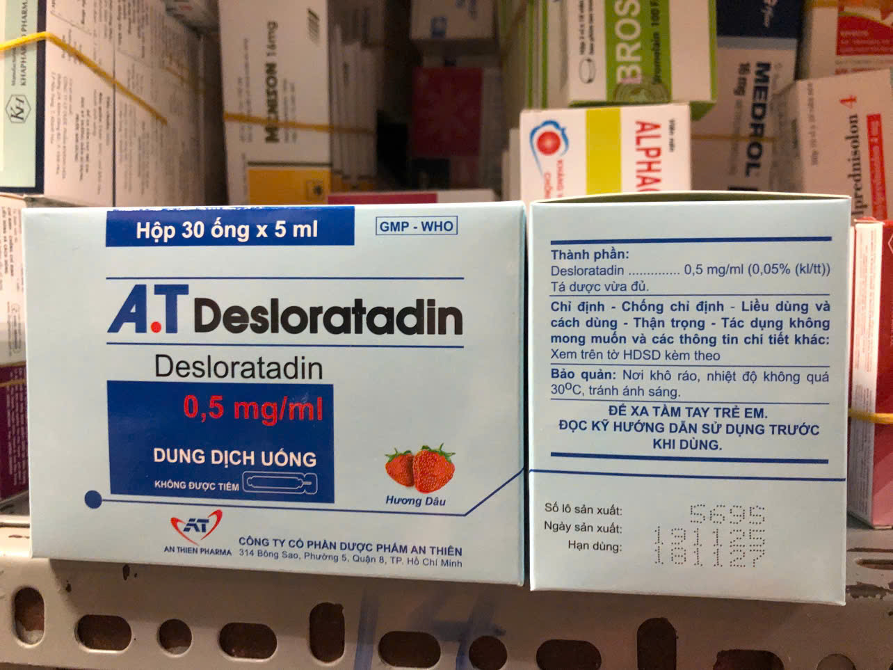 A.T Desloratadin (ống 5ml)