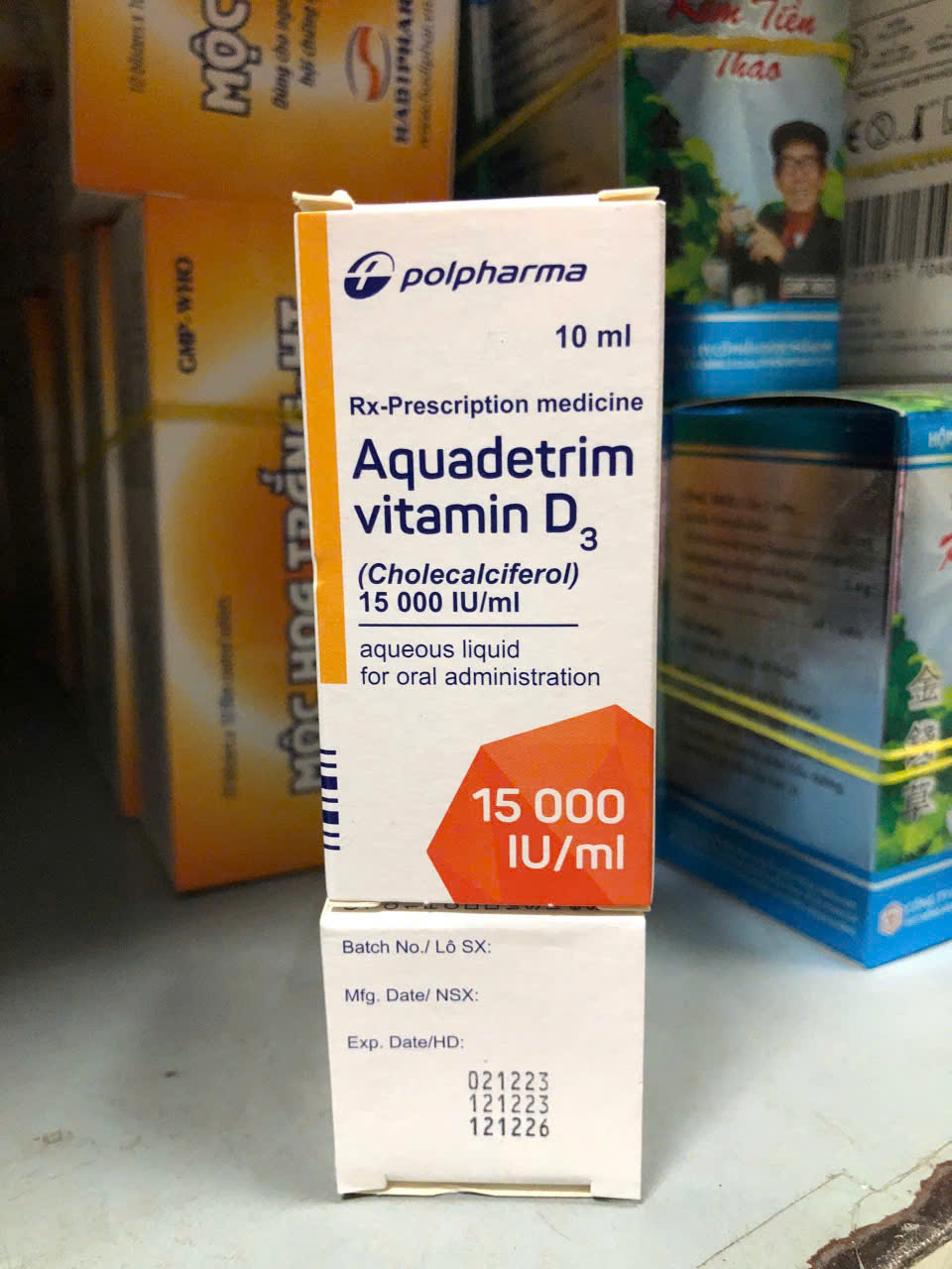 Aquadetrim (vitamin D3)
