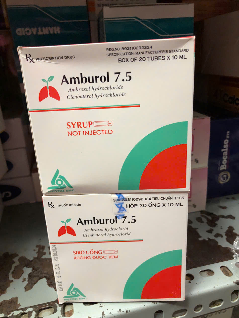 Amburol 7.5 (ống 10ml)