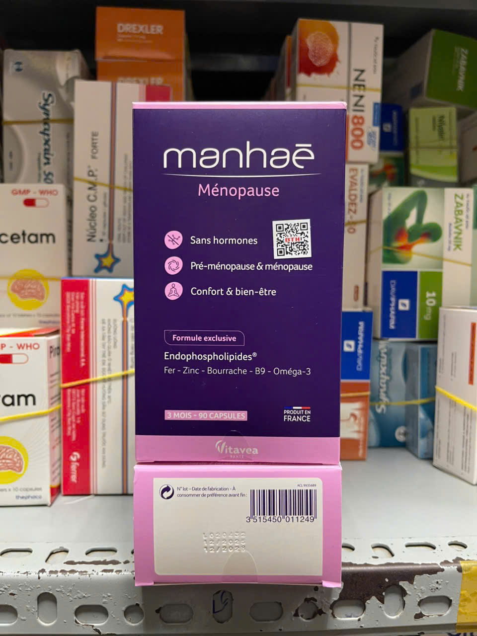 Manhaé Ménopause 90 viên
