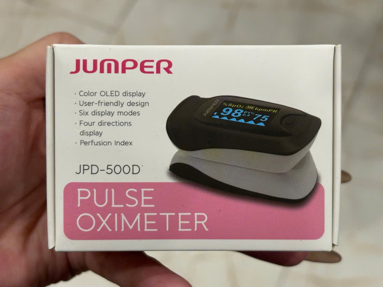 Máy đo nồng độ oxy SPO2 Jumper