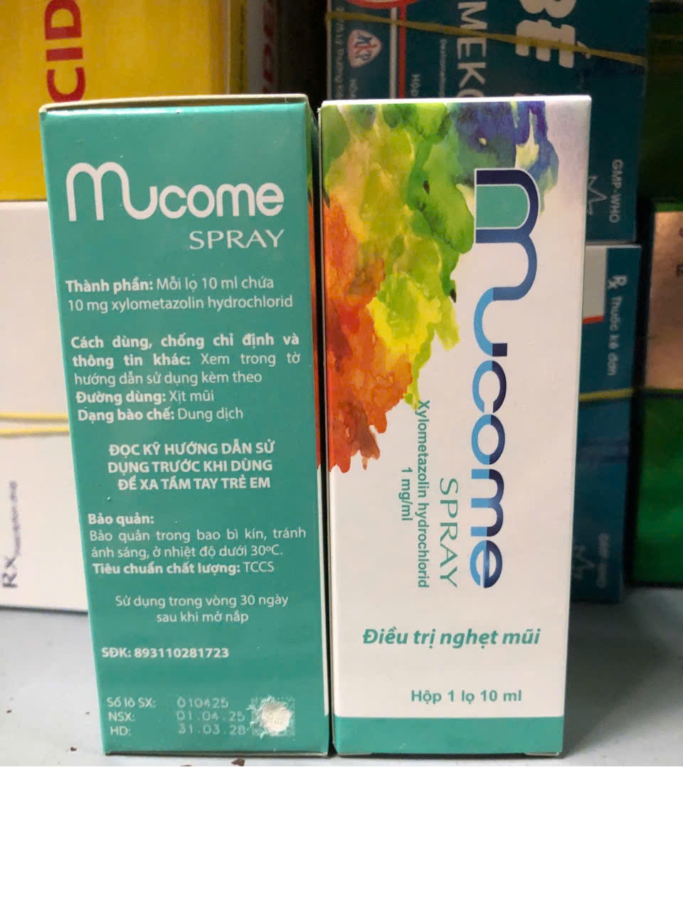 Mucome xịt người lớn