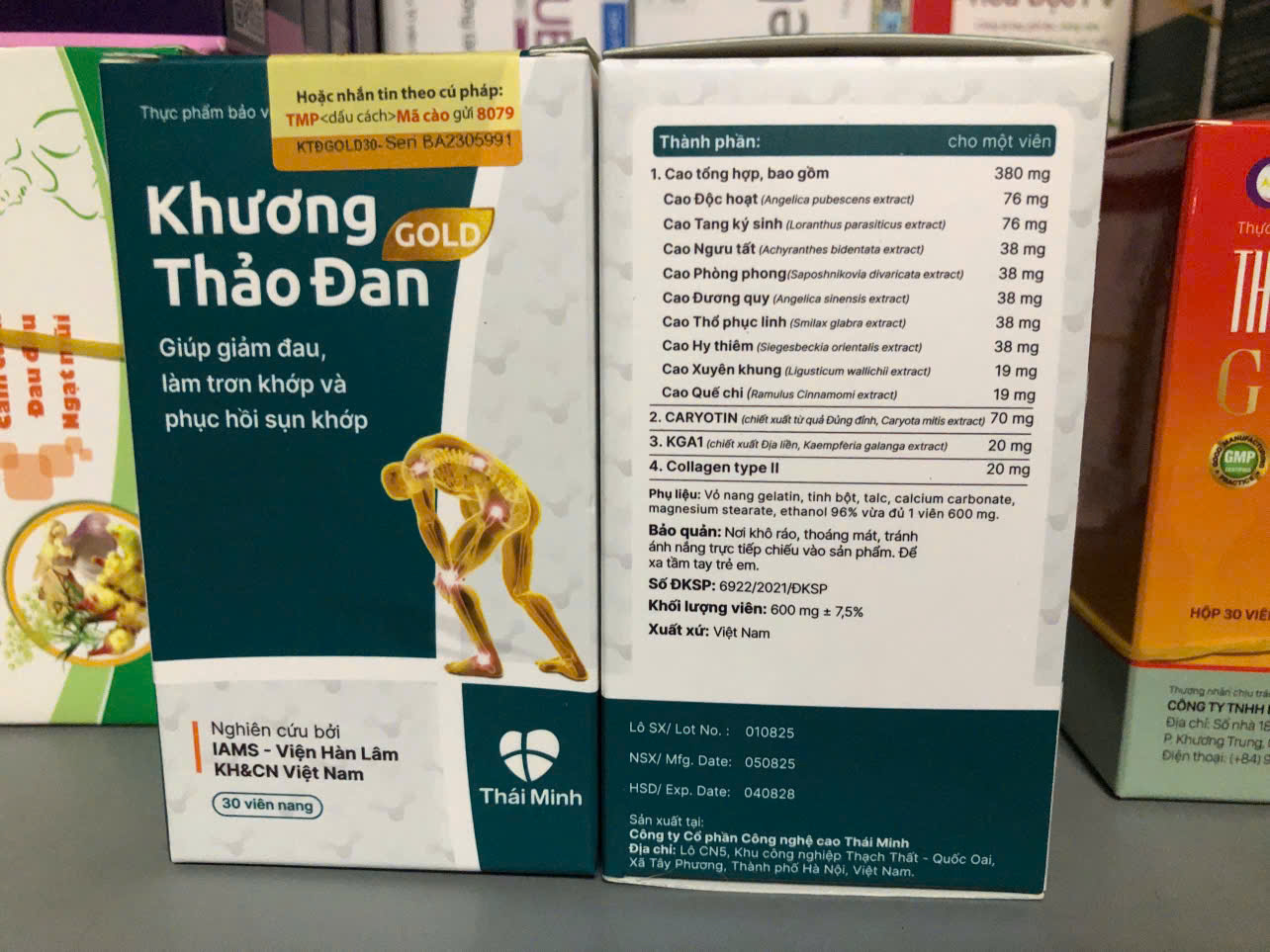 Khương Thảo Đan 120 viên