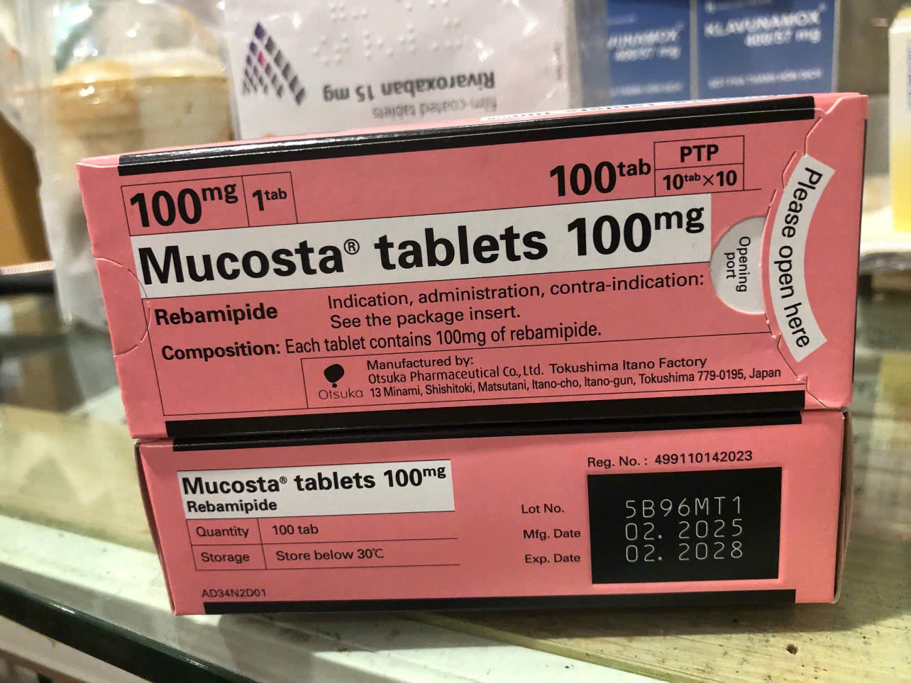Mucosta 100mg
