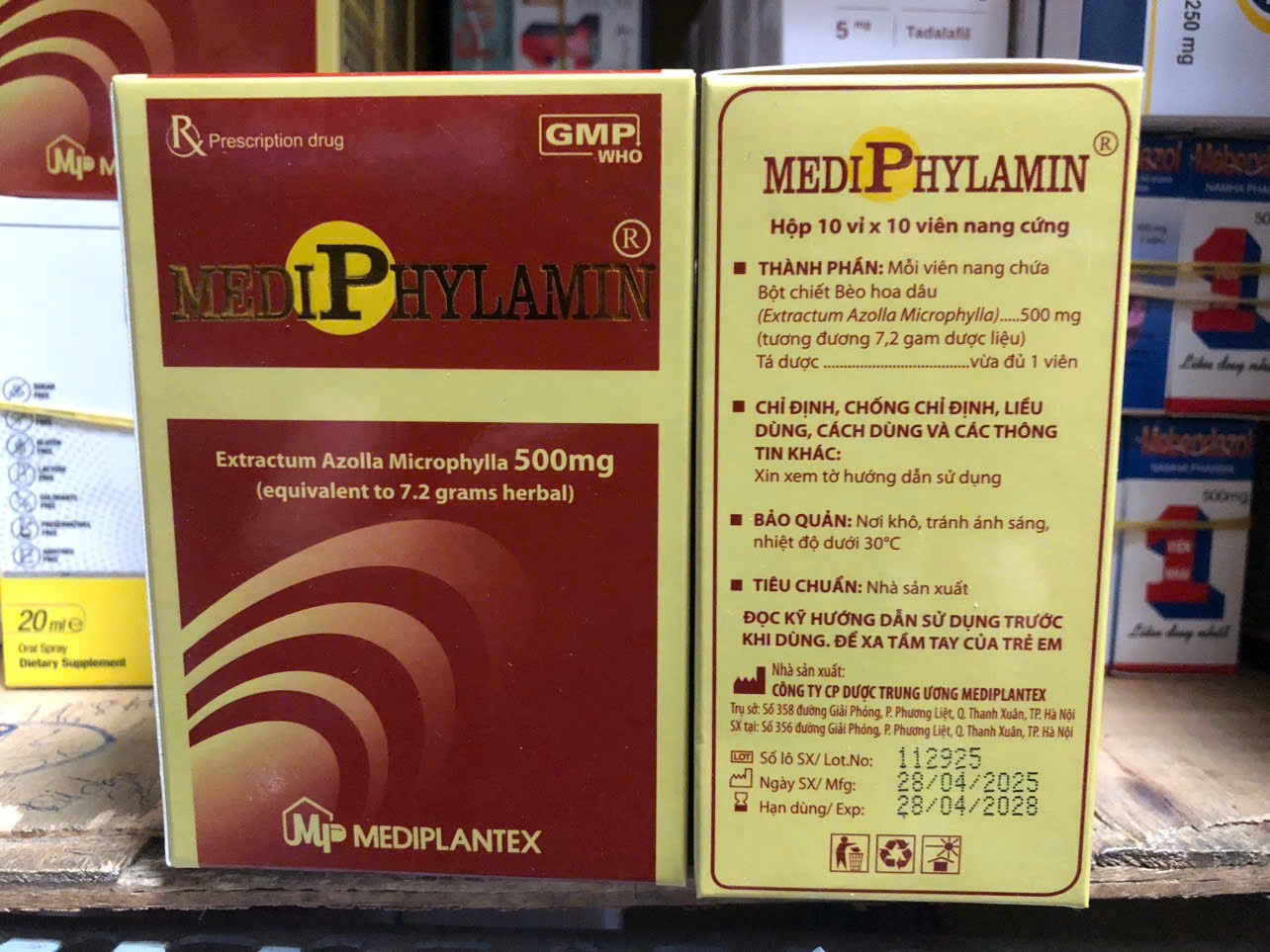 Mediphylamin 500mg