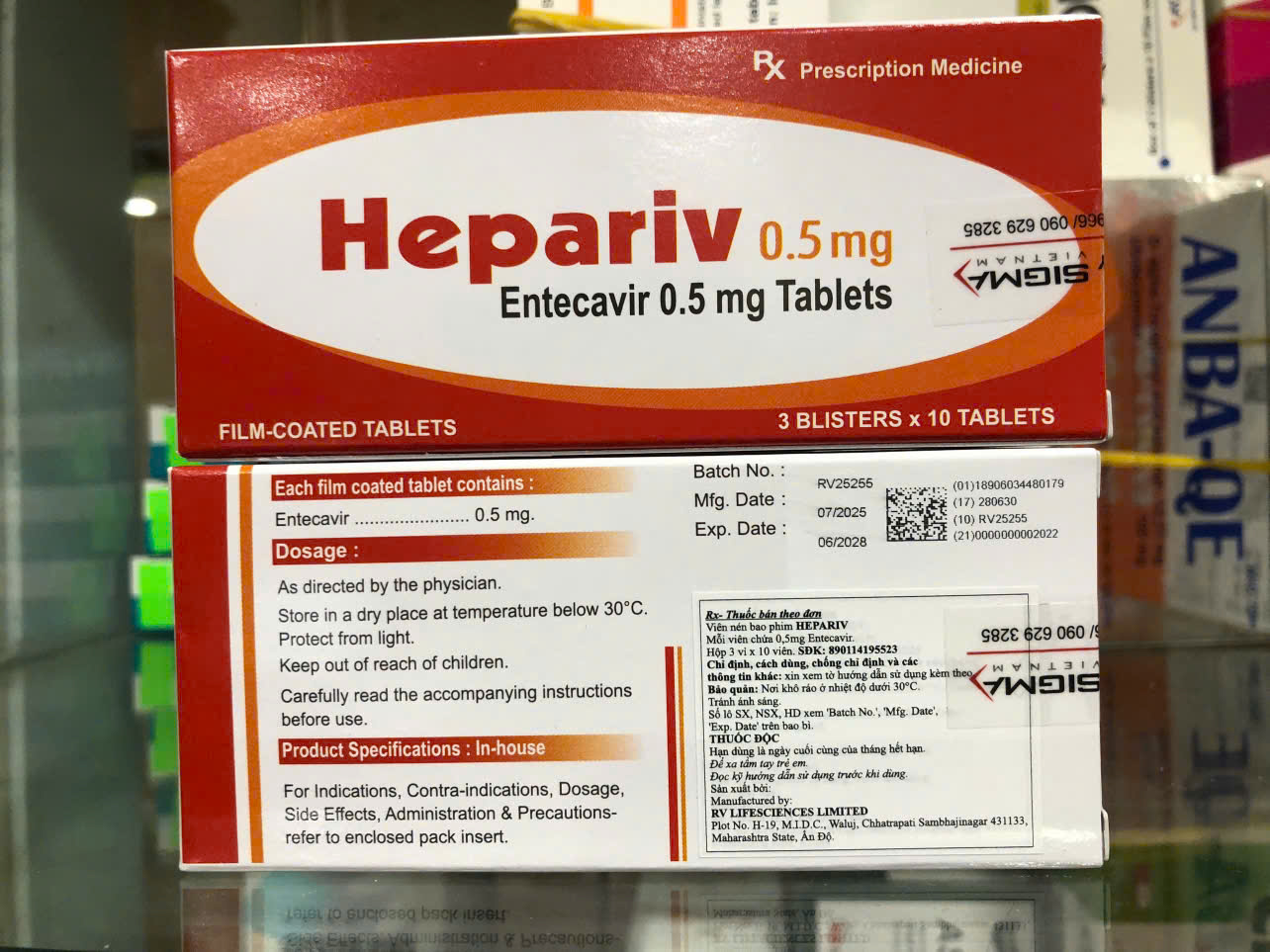 Hepariv 0.5mg