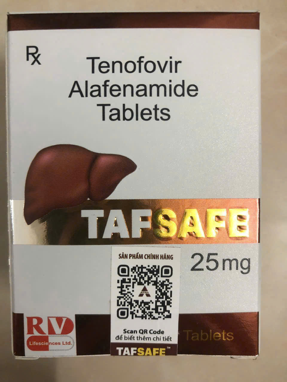 Tafsafe 25mg lọ