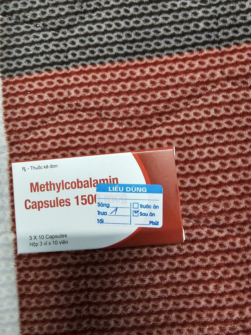 Methylcobalamin Capsules 1500mcg