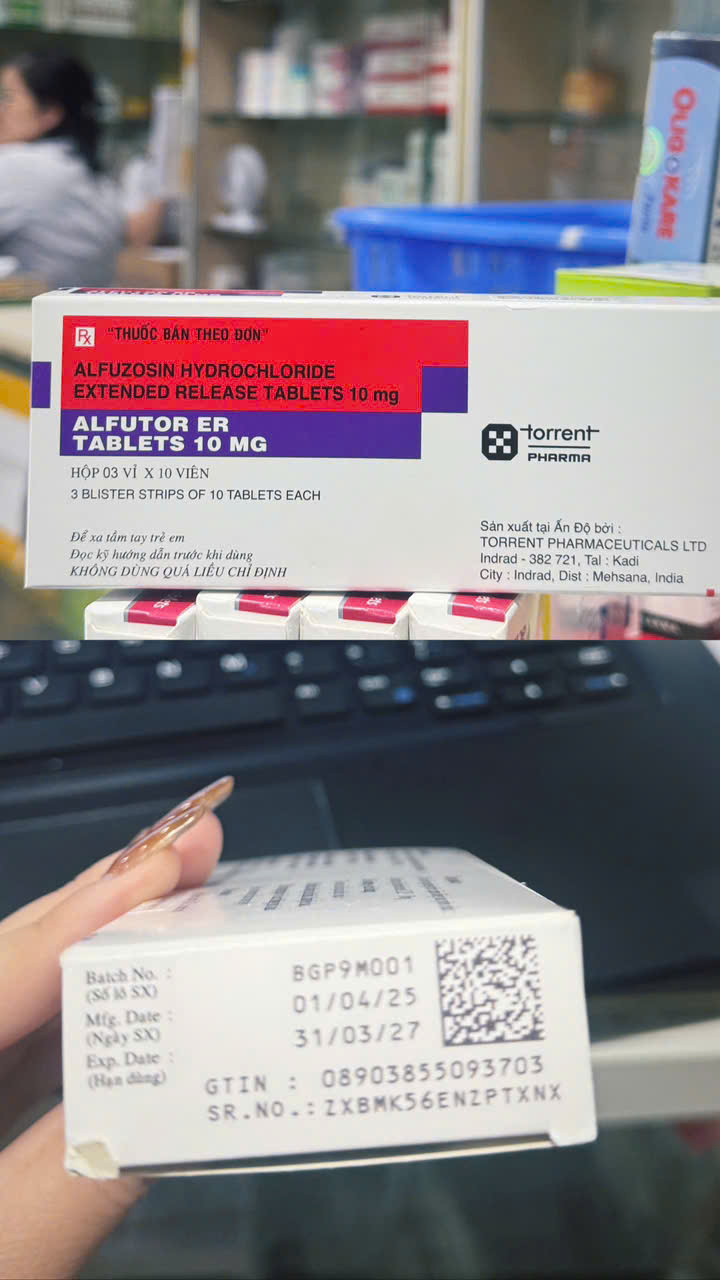 Alfutor ER Tablets 10mg