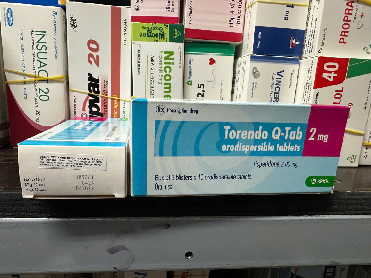 Torendo Q Tab 2mg