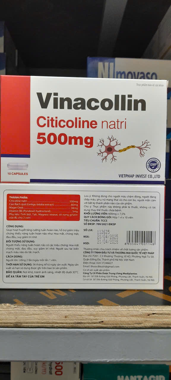 Vinacollin 500mg