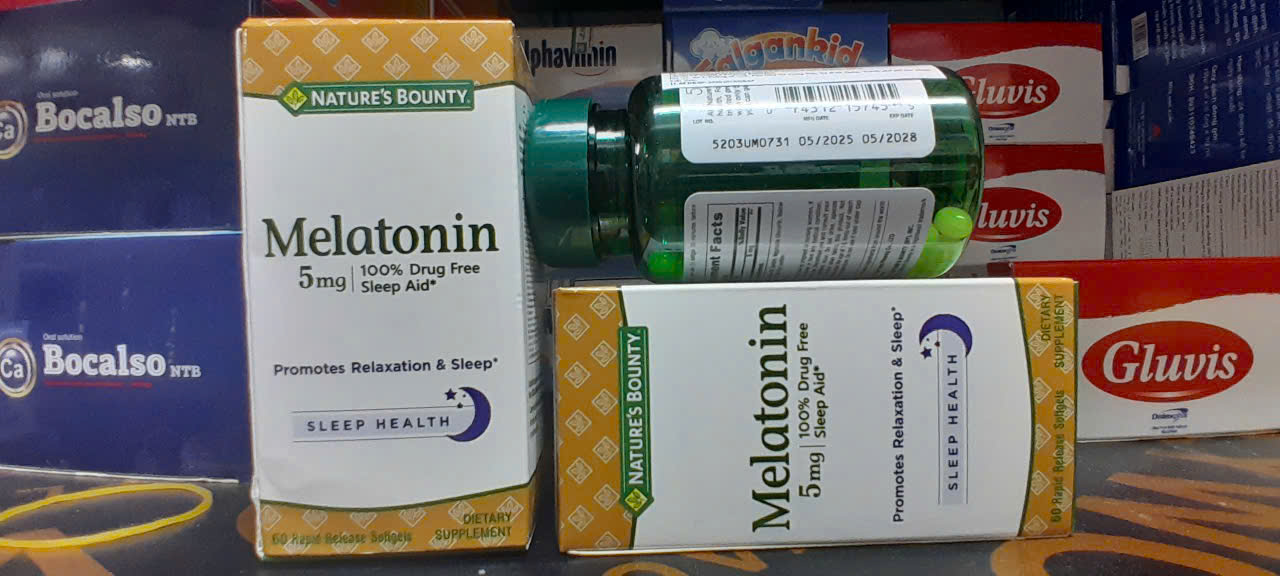 Nature's Bounty Melatonin 5 mg 60 viên