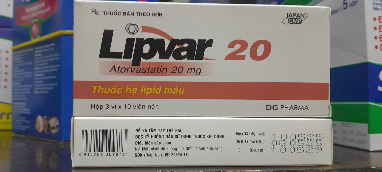 Lipvar 20mg