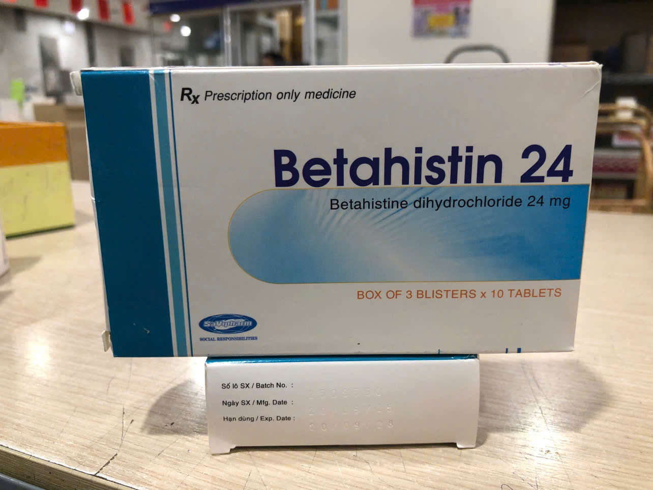 Betahistin 24mg Savi