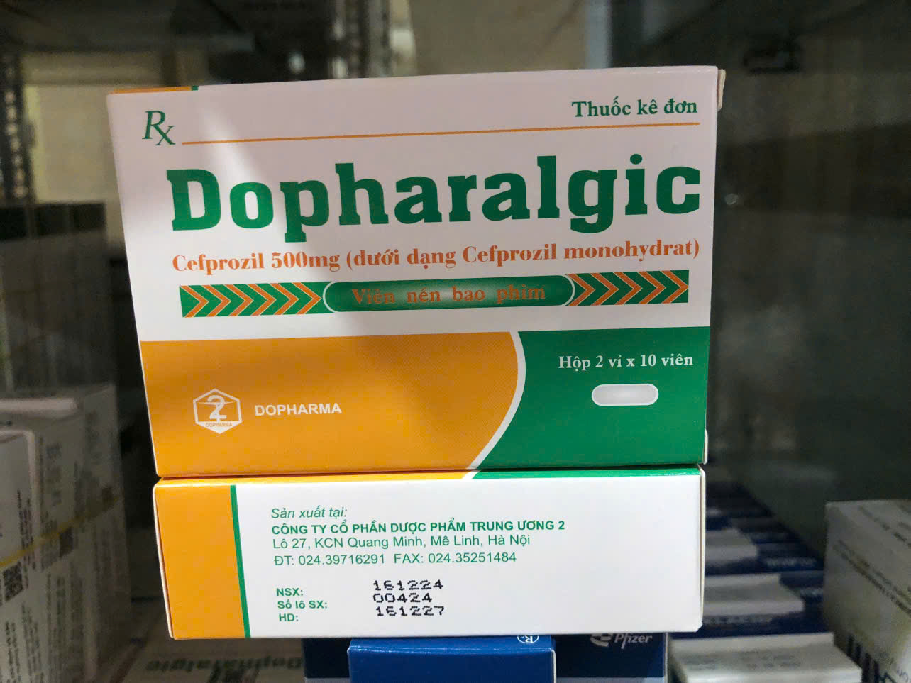 Dopharalgic 500mg