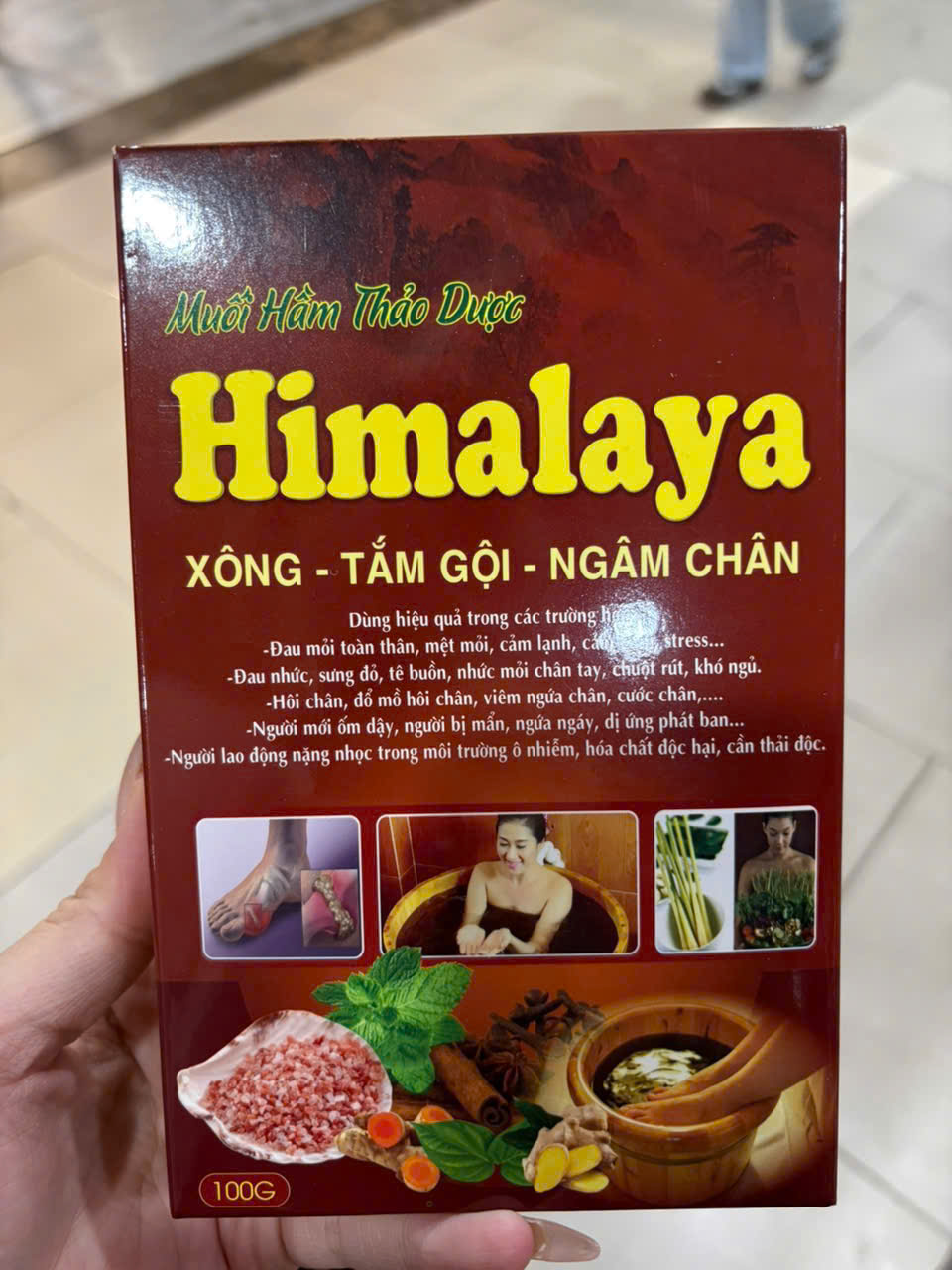 Muối hầm thảo dược Himalaya