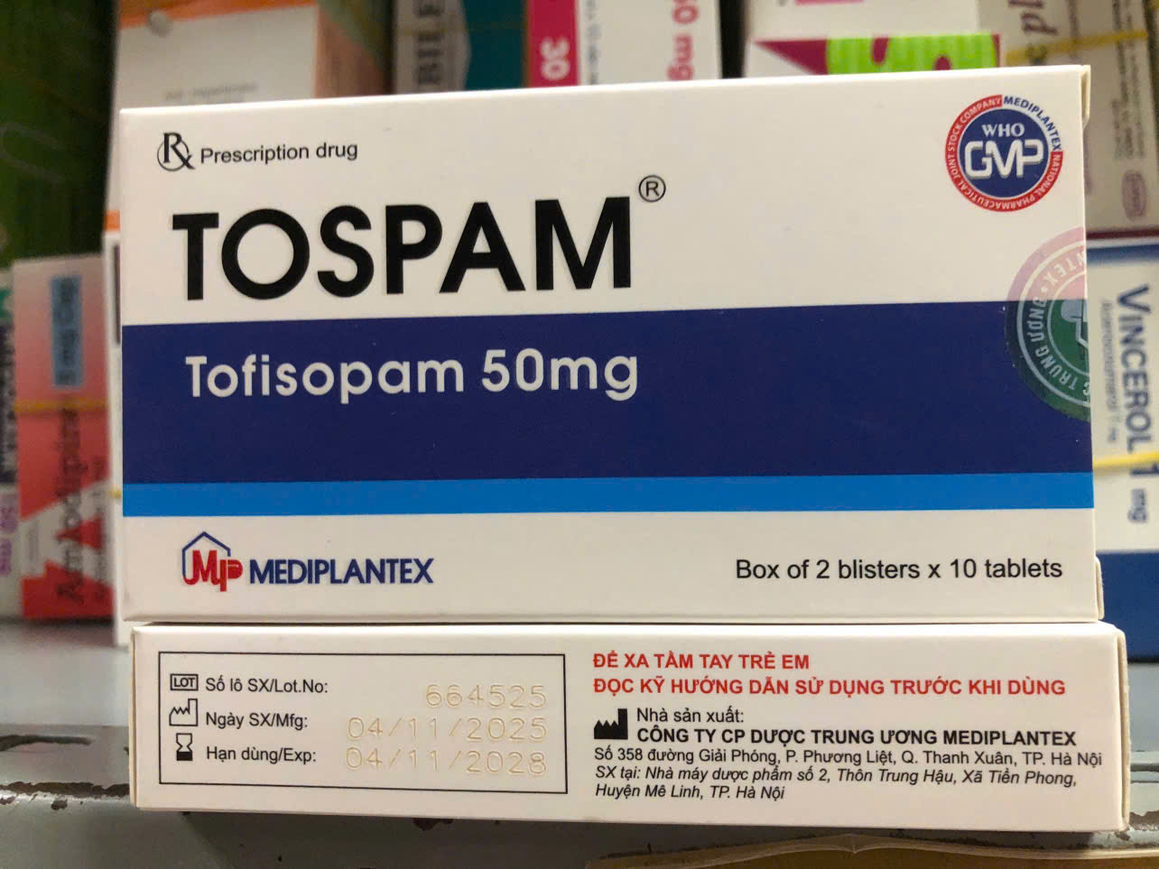 Tospam 50mg