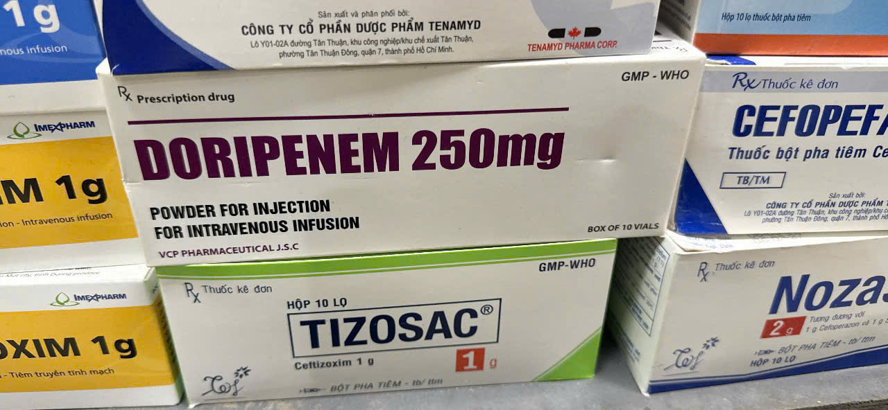 Doripenem 250mg VCP