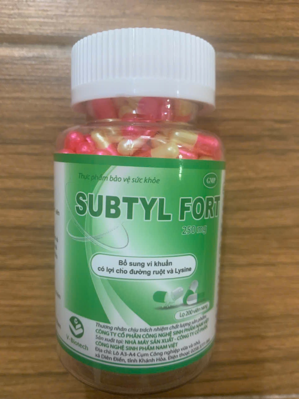 Subtyl fort (200 viên)