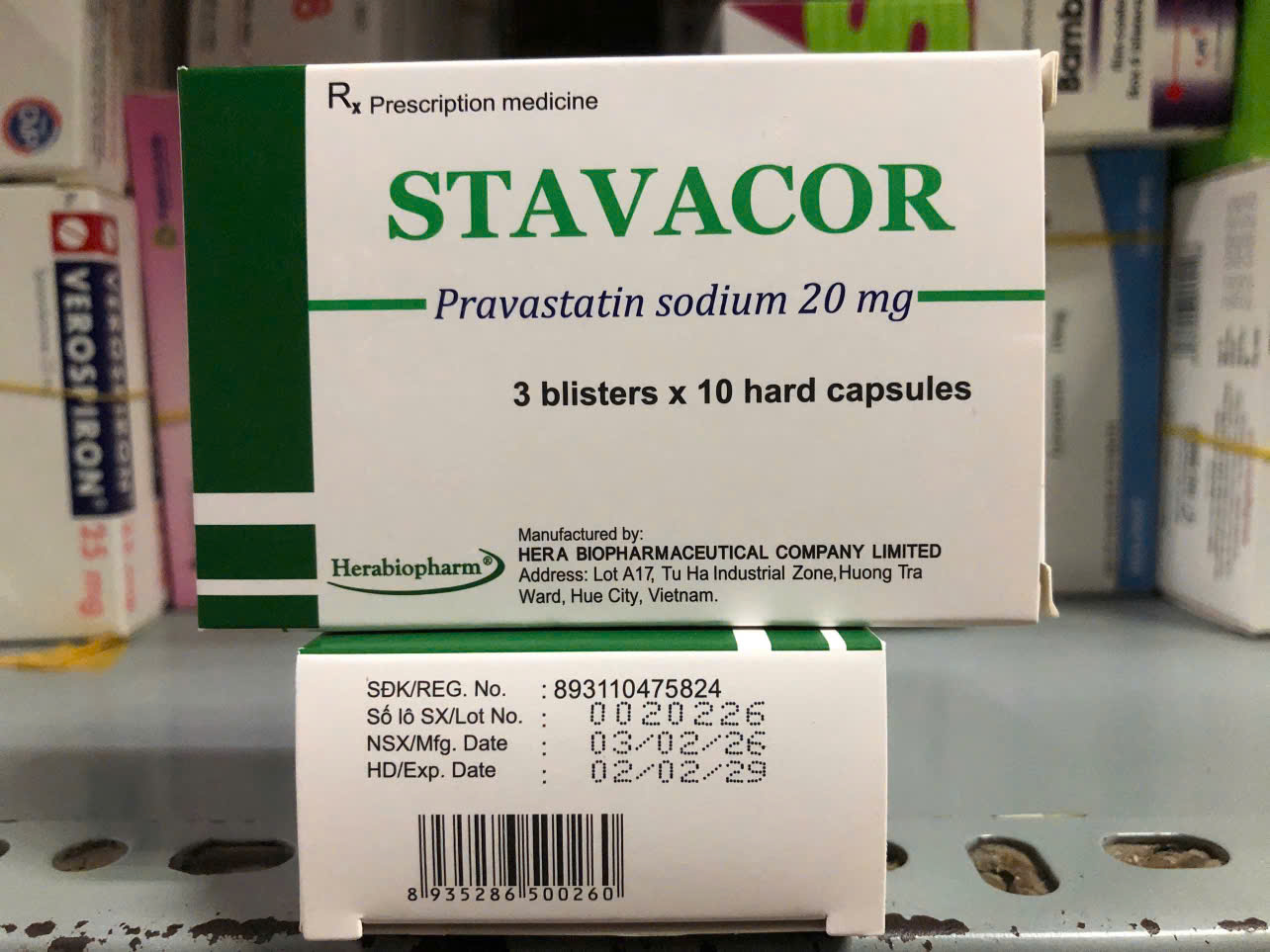 Stavacor 20mg