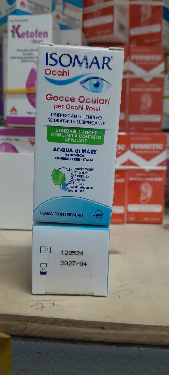Dung dịch nhỏ mắt ISOMAR OCCHI