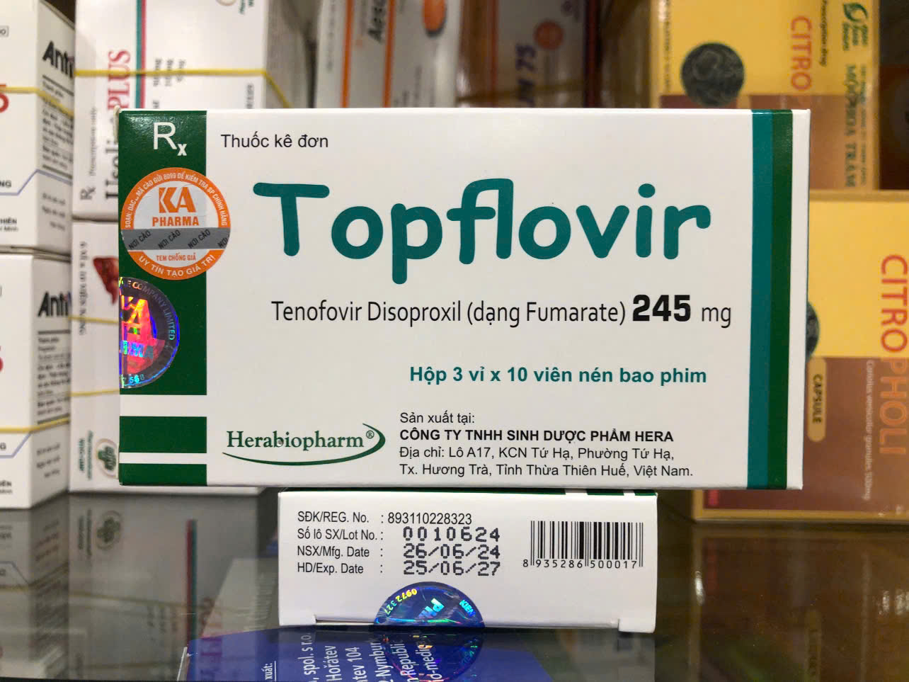 Topflovir 245mg