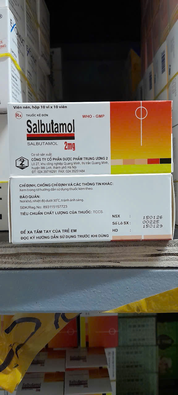 Salbutamol 2mg