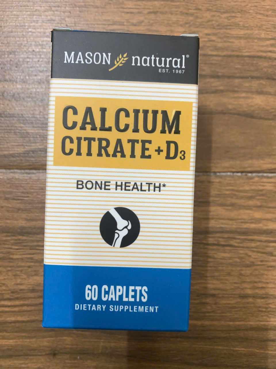 Mason Natural Calcium Citrate + D3
