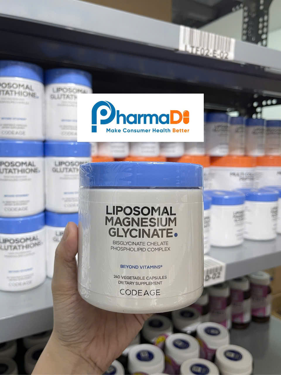 Codeage Magnesium Glycinate 240 viên