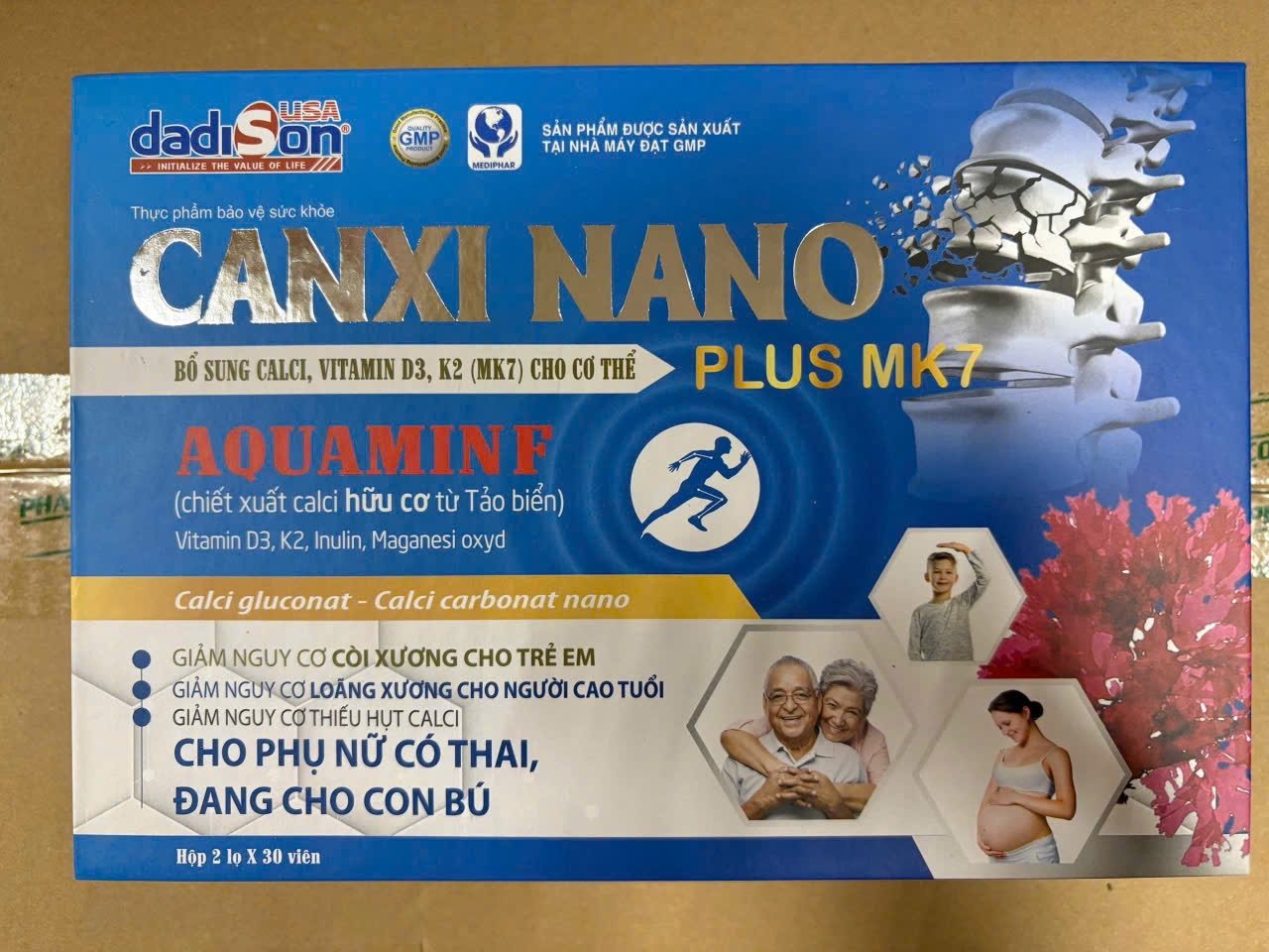 Canxi Nano Plus MK7 Aquamin F