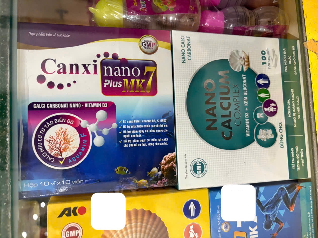 Canxi Nano Plus MK7 (100 viên)
