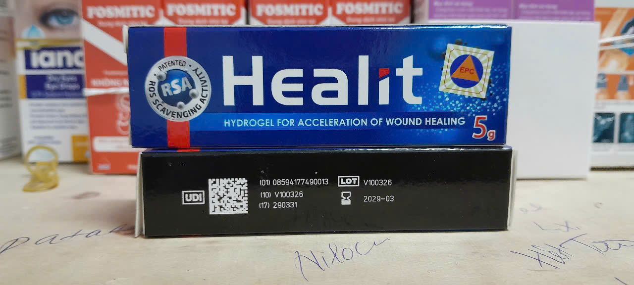Kem bôi vết thương Healit 5g