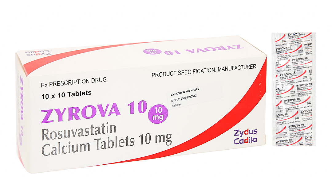 Zyrova 10mg