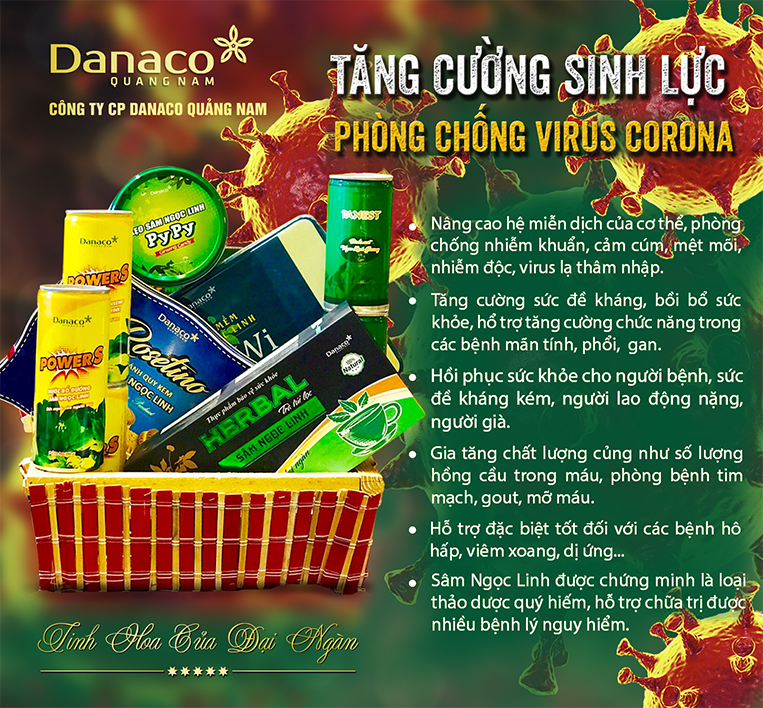 HÃY CÙNG SÂM NGOC LINH & DANACO PHÒNG CHỐNG CORONA