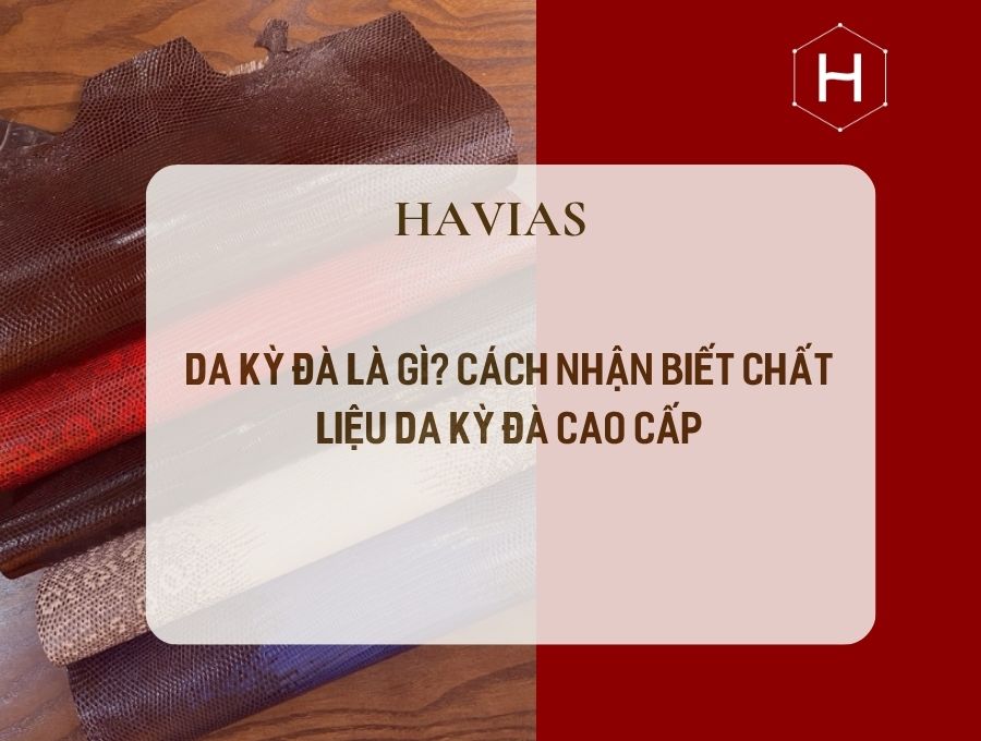 Da Kỳ Đà Là Gì? Cách Nhận Biết Chất Liệu Da Kỳ Đà Cao Cấp