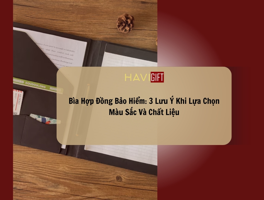 Bìa Hợp Đồng Bảo Hiểm: 3 Lưu Ý Khi Lựa Chọn Màu Sắc Và Chất Liệu