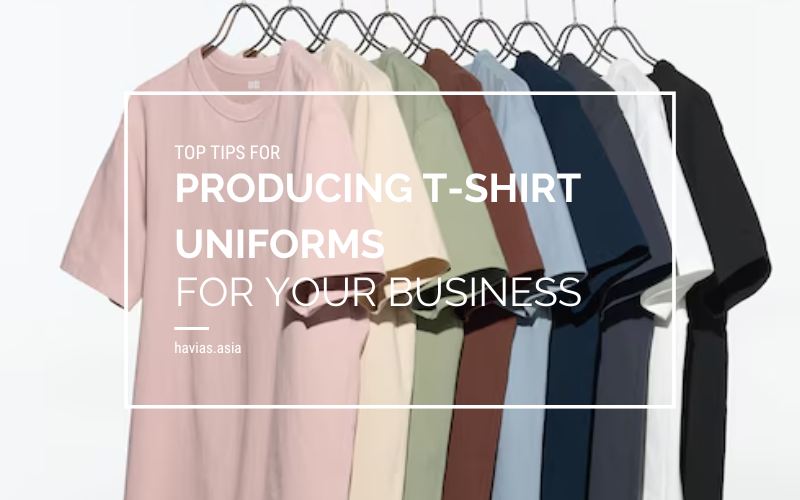 Top Tips for Producing T-Shirt Uniforms for Your Business