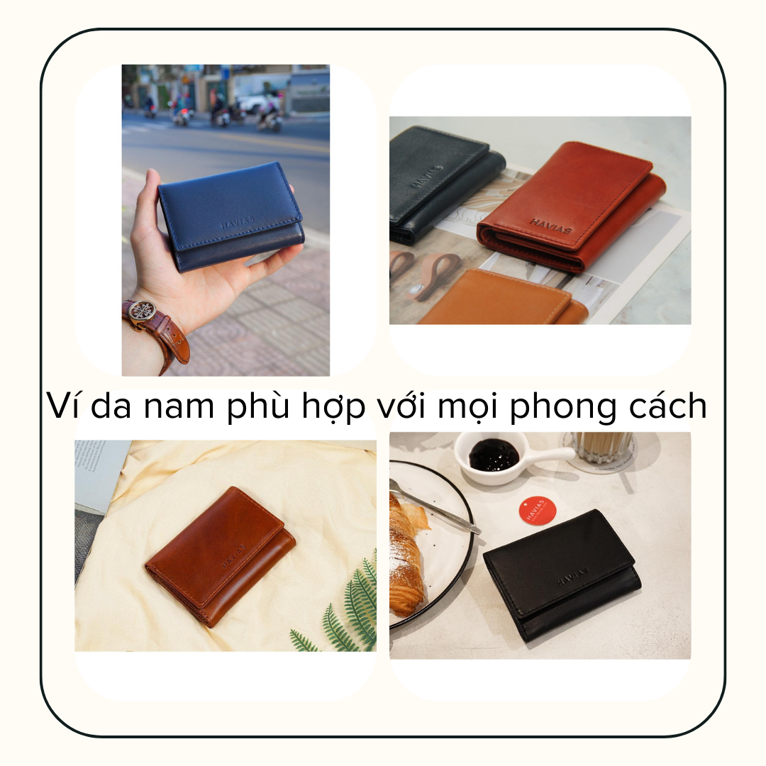 Gợi Ý Chọn Ví Da Nam Phù Hợp Với Mọi Phong Cách