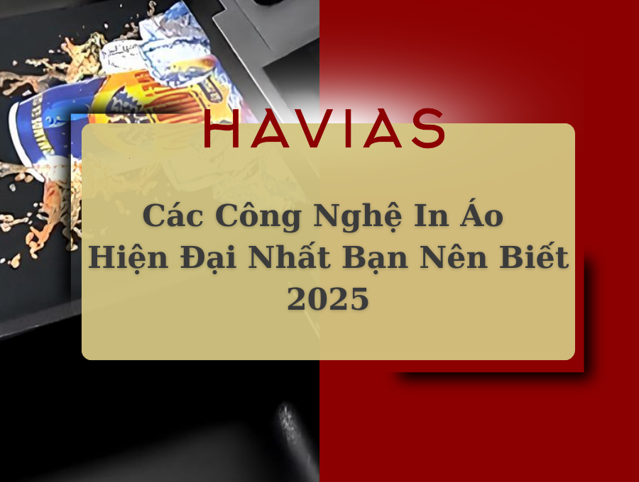 Các Công Nghệ In Áo Hiện Đại Nhất Bạn Nên Biết 2025