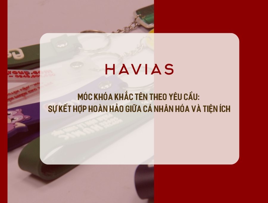 Móc Khóa Khắc Tên Theo Yêu Cầu: Sự Kết Hợp Hoàn Hảo Giữa Cá Nhân Hóa và Tiện Ích