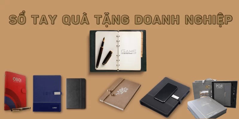 Sổ Tay Quà Tặng Doanh Nghiệp: 1 Lựa Chọn Hoàn Hảo Để Ghi Dấu Ấn Thương Hiệu