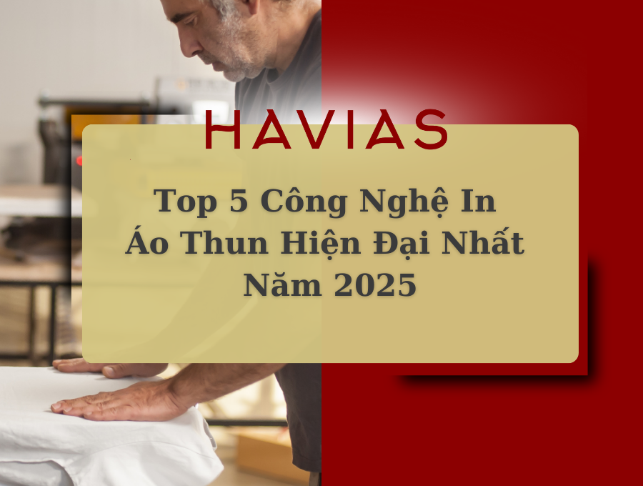 Top 5 Công Nghệ In Áo Thun Hiện Đại Nhất Năm 2025