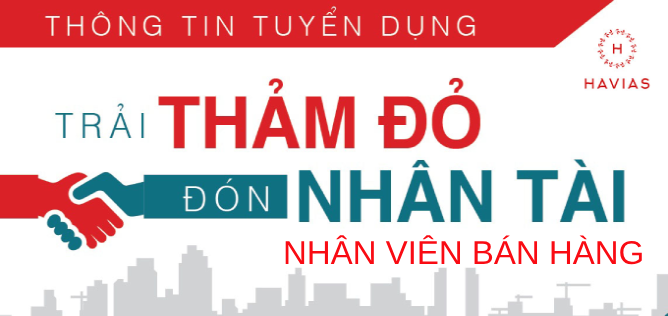 NHÂN VIÊN BÁN HÀNG HAVIAS