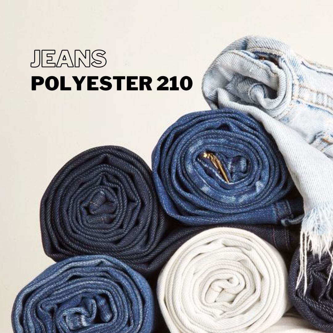 Vải Jeans Polyester 210: 3 Thông Tin Cơ Bản Để Bạn Không Bỏ Lỡ