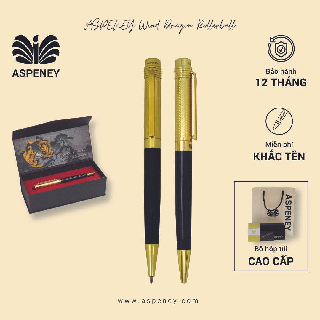 Bút bi ASPENEY Wind Dragon Rollerball