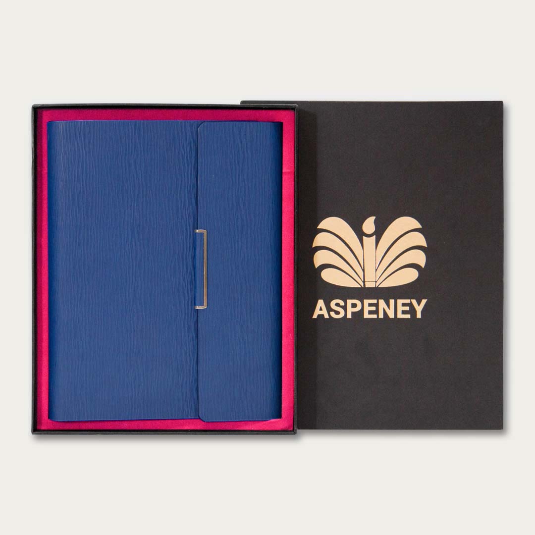 Sổ da EPI cao cấp ASPENEY Notebook, xanh