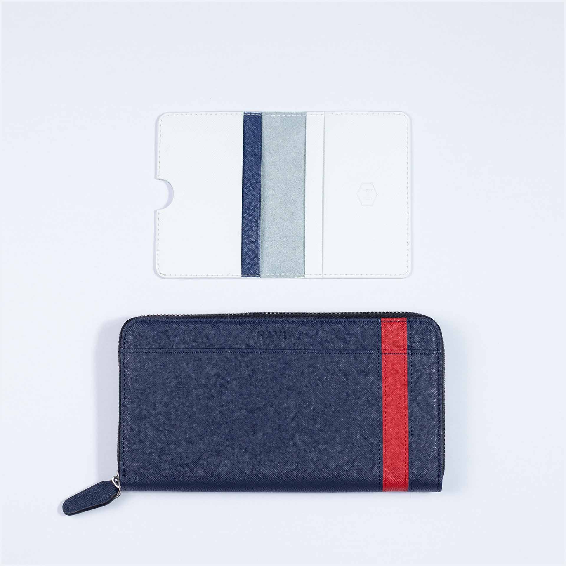 Couple Ví The Viva & Harp Wallet White